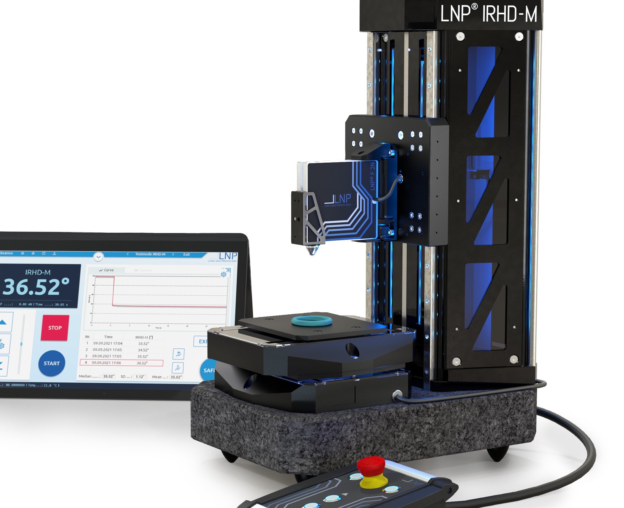 Durchschlagfestigkeit und LNP Universalhärte gallery item